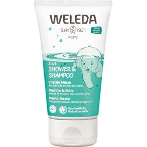 WELEDA Kids 2in1 Shower &amp; Shampoo frische Minze